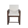 Patio Dining Set Outdoor Dining Table And Chair Set With And Removable Cushions For Patio, Backyard, Garden - Dark Brown - Image 20