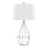 Diana - Contemporary Table Lamp (Set of 2) - Polished Nickel / Black Satin - Image 2