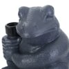 Whimsical - Neptune Umbrella Base With Frog Design - Gray - Image 10