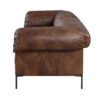 Jaron - Top Grain Leather Sofa - Mocha - Image 4