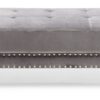 Ottoman For Contemporary Homes - Gray - Image 2
