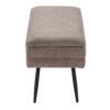 Neapolitan - Contemporary Storage Bench - Black / Brown - Image 3