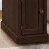 Accent End Table, Storage Drawer, Versatile Design - Espresso - Image 2