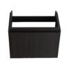 Modern 24" Bathroom Vanity With Ceramic Basin, Wall Mounted Sink Combo Cabinet - Black - Image 14