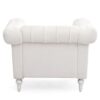 1 Seater Sofa - White - Image 10