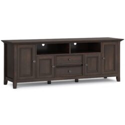 Amherst - Wide TV Media Stand - Brunette Brown