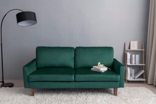 Plush Comfort Loveseat - Green