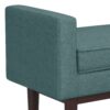 Scott - Small Ottoman Bench - Smoky Teal - Image 5