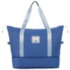 2 Piece Luggage Set With Bags Expanable Spinner Wheels ABS Lightweight Suitcase With Tsa Lock 20" / 24" - Blue - Image 21