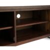 Lowry - TV Media Stand - Distressed Charcoal Brown - Image 7