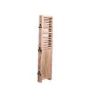 Panel Wooden Folding Room Divider - Natural - Image 19