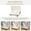 Outdoor Patio Daybed Rattan Daybed Outdoor Sunbed With Detachable Pillows For Patio, Backyard, Pool - Beige - Image 8