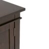 Carlton - TV Media Stand - Dark Tobacco Brown - Image 3