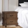 Adams - Antique Nightstand - Oak - Image 3