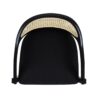 Americana - Mid-Century Modern Cane Back Counter Stool - Jet Black - Image 9