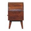Dome Bedside Table - Brown - Image 4