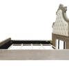 Lucienne - Eastern King Bed With LED - Beige - Image 3
