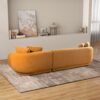 Chandler - Right Sectional Sofa - Cognac - Image 8