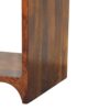 Newton - Mini Nightstand With A Drawer And Open Shelf - Brown - Image 9