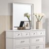 Square Mirror - White - Image 3
