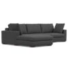 Charlie - Deep Seater Left Sectional Sofa - Gray - Image 2