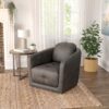 Butler - Swivel Accent Chair - Gray - Image 5