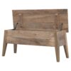 Lid Up Storage Bench - Oak - Image 4