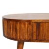 Stripe Coffee Table - Chestnut - Image 4