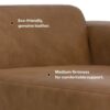 Rex - Right Chaise Sofa Module - Brown - Image 11
