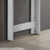 Alonzo - Small Space Counter Height Dining Table With Cabinet And Drawer Storage - Oak And White - Image 2