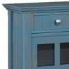 Acadian - Entryway Storage Cabinet - Distressed Coastal Blue - Image 5