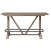 Benti - Bar Height Trestle Table - Brown - Image 2