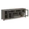 Cosmopolitan - Wide TV Media Stand - Farmhouse Gray - Image 3