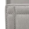 Elle - Wingback Upholstered King Bed - Silver Gray - Image 4