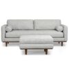 Morrison - Sofa And Ottoman Set - Mist Gray - Image 4