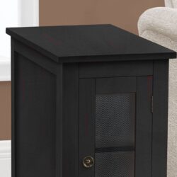 Accent End Table Transitional - Black