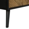 TV Stand, Console, Media Entertainment Center, Storage Cabinet, Modern Design - Black - Image 8