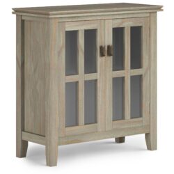 Artisan - Low Storage Cabinet - Distressed Gray