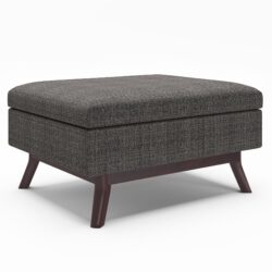 Owen - Coffee Table Storage Ottoman - Ebony