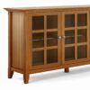 Acadian - Wide Storage Cabinet - Light Golden Brown - Image 5