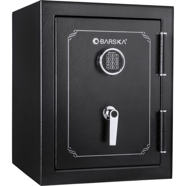 3.51 Cubic Ft Fireproof Safe Vault - Black