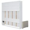 Queen Size Murphy Wall Bed With Sofa - White - Image 10