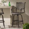 Cast Aluminum Bar Stool - Copper - Image 5