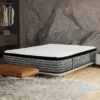 Premium 14" Queen Size Hybrid Mattress In A Box Plush Gel Memory Foam Top With Cooling Technology - Gray / White - Image 2
