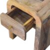 Darcy - Mini Nightstand With Curved Edges - Beige - Image 3
