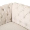 Comfy Large Sectional Sofa With Wooden Legs, Retro Style For Living Room - Beige - Image 11