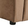 Kids Recliner Chair, Kids Upholstered Couch With One Cup Holder, Toddlers Recliner With Headrest And Footrest - Brown - Image 16