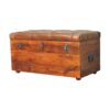 Buffalo - Hide Storage Trunk - Chestnut - Image 3