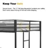 Adam - Full Over Full Bunk Bed - Black - Image 8
