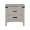 Alexandria - Nightstand, Mountain Mist Finish - Gray - Image 4